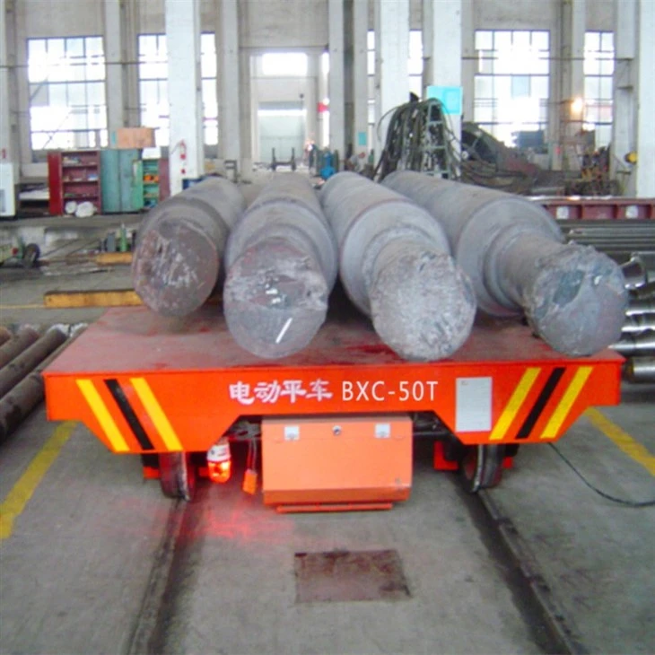 Industrial Transfer Cart For Steel Handling